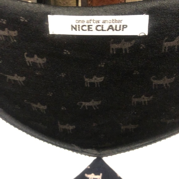 One after Another Nice Claup sleeveless cat 🐈 pattern dress - Picture 2 of 7